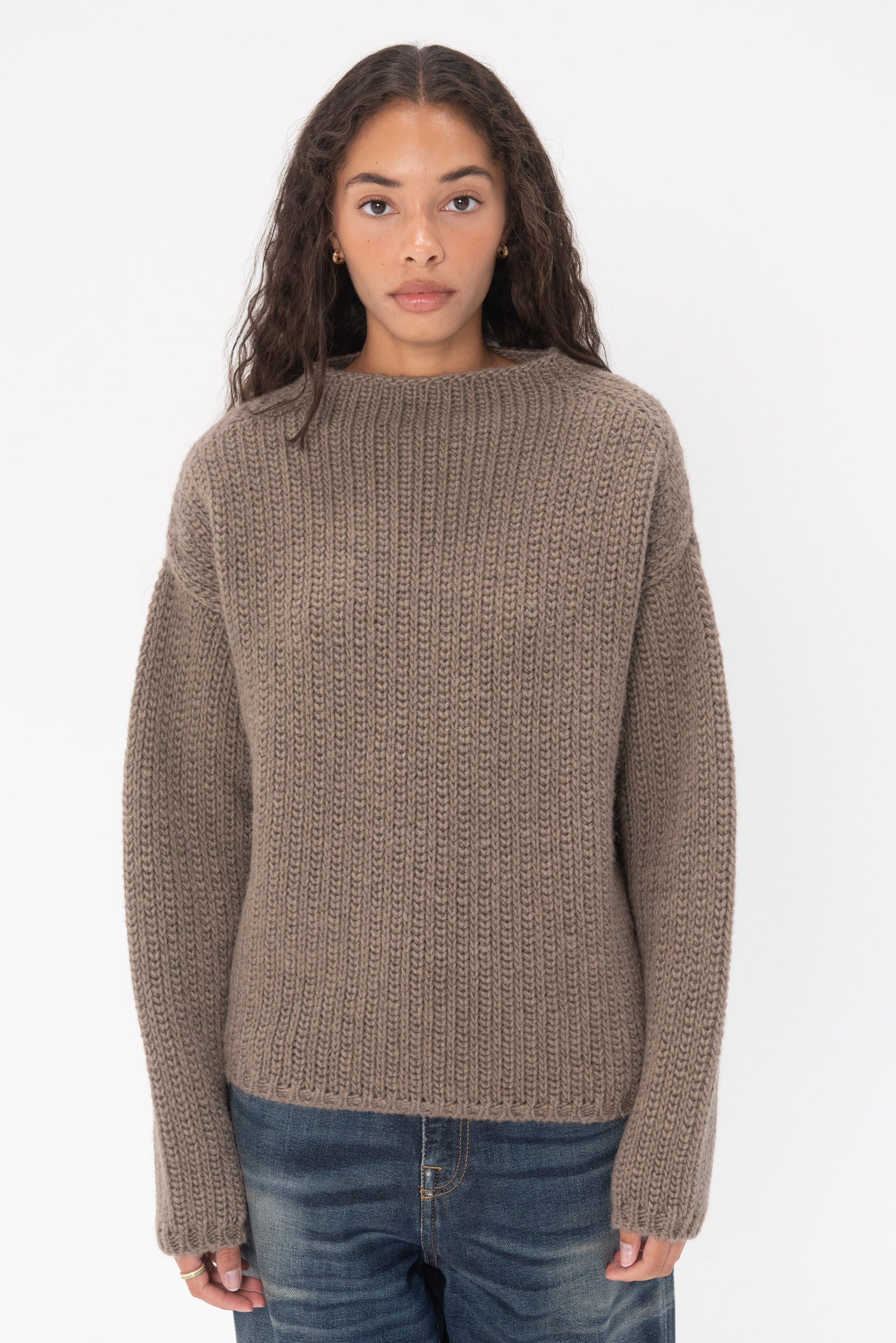 GAUCHERE - Knit Top, Beige