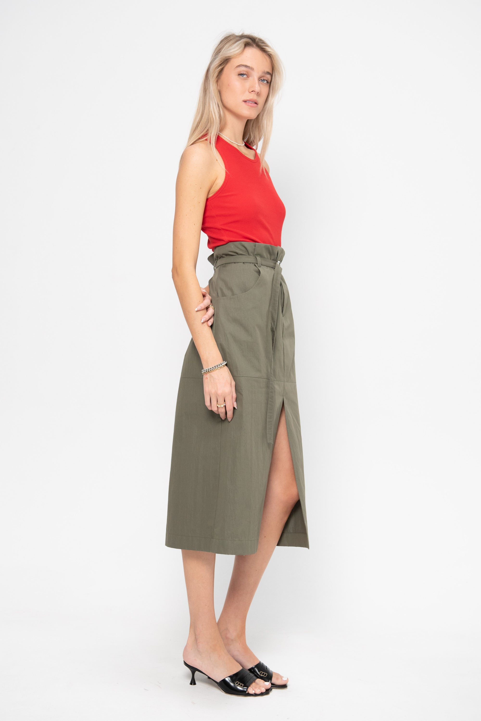 Skirt, Olive