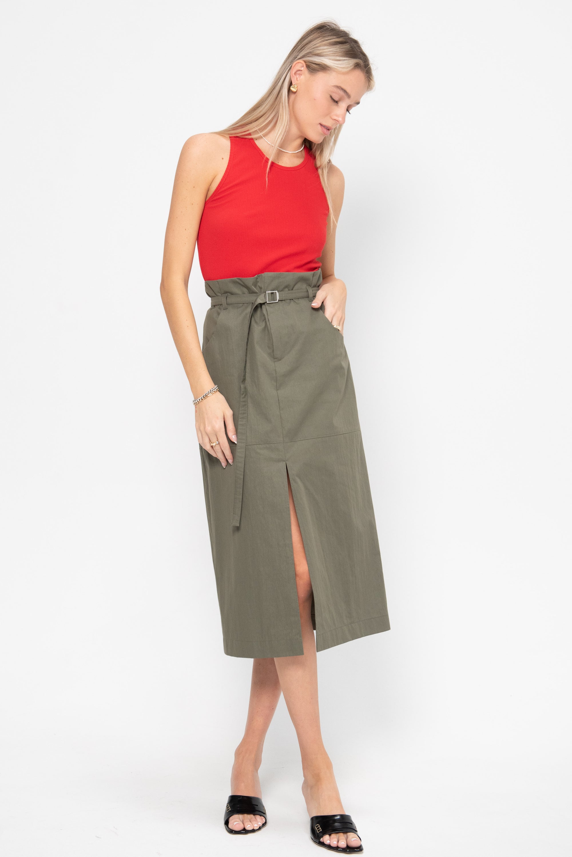 Skirt, Olive