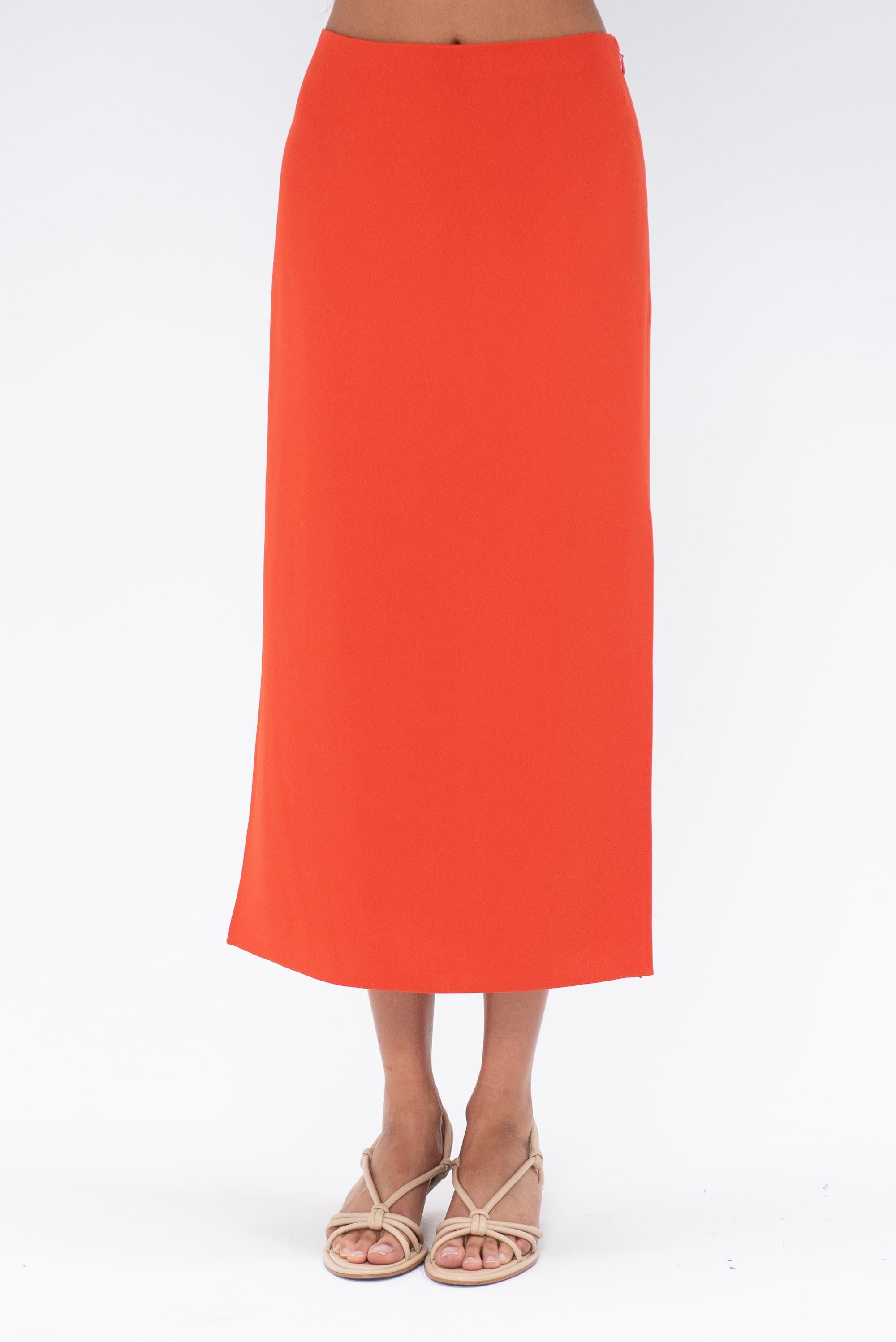 GAUCHERE - Skirt, Sunset Orange