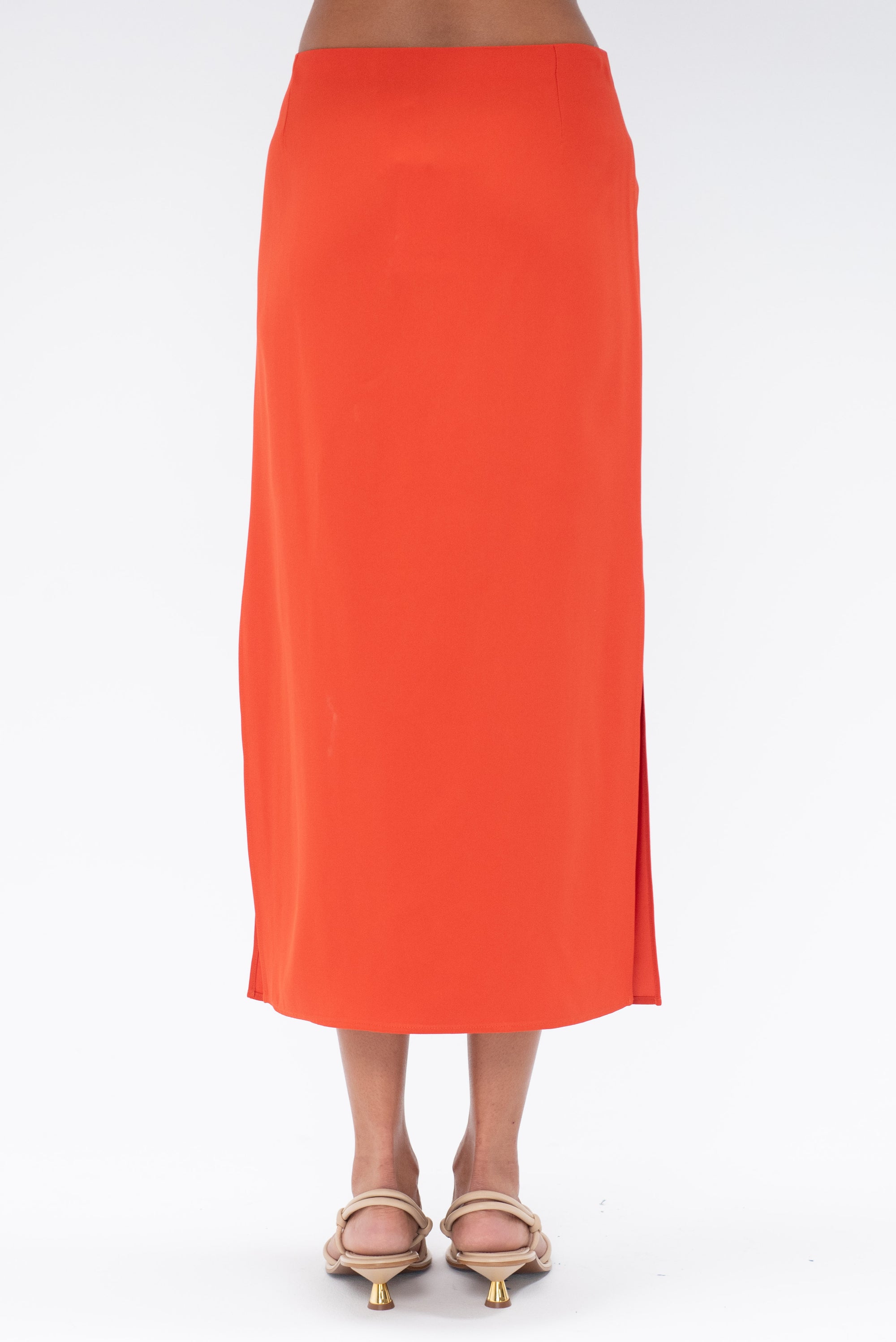 GAUCHERE - Skirt, Sunset Orange