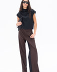 GAUCHERE - Pants, Burgundy Oak & Black