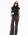 GAUCHERE - Pants, Burgundy Oak & Black