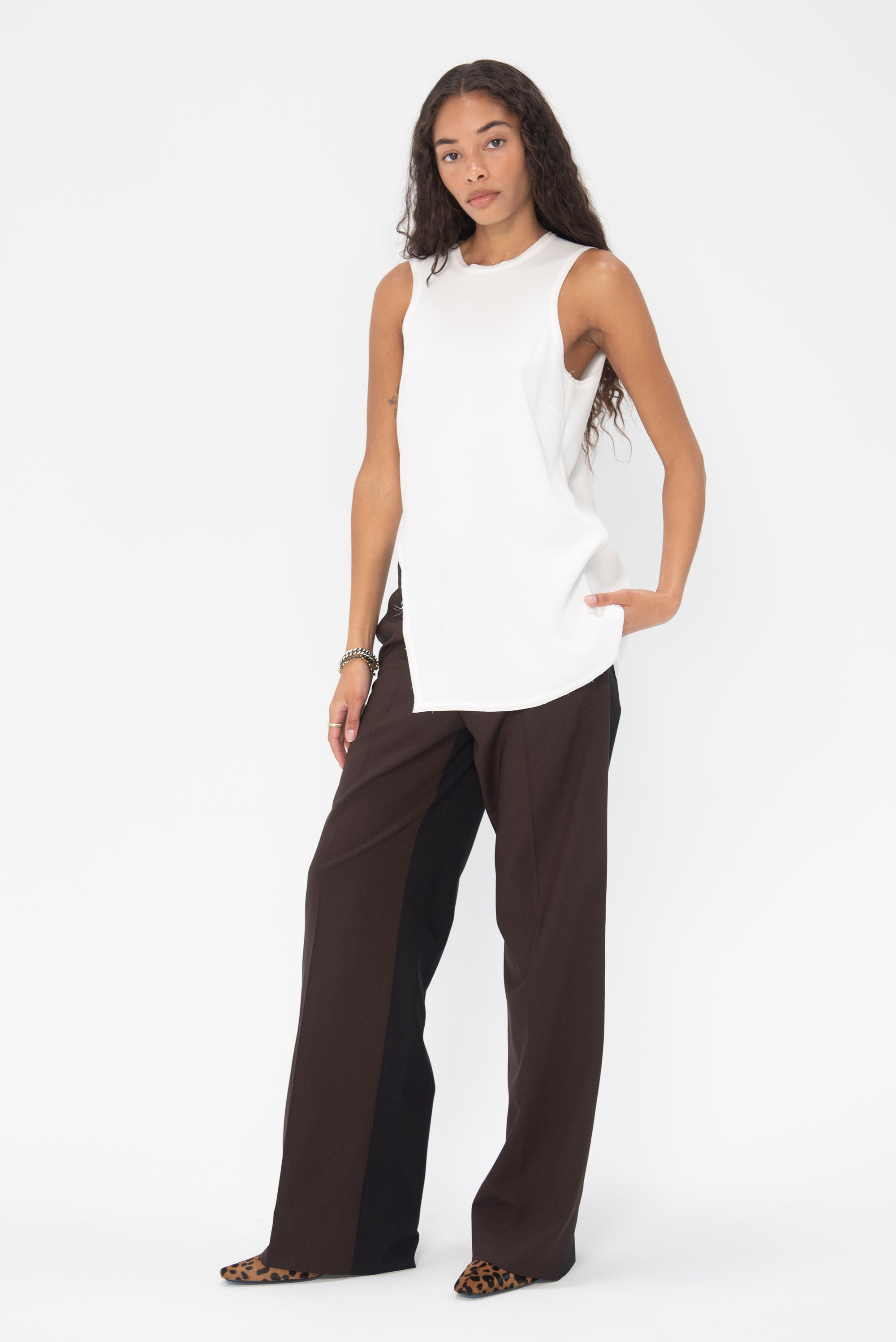 GAUCHERE - Top, Off-White