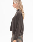 HACHE - Cameron Sweater, Military Brown