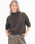 HACHE - Cameron Sweater, Military Brown