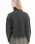 HACHE - Gotland Sweater, Dark Green