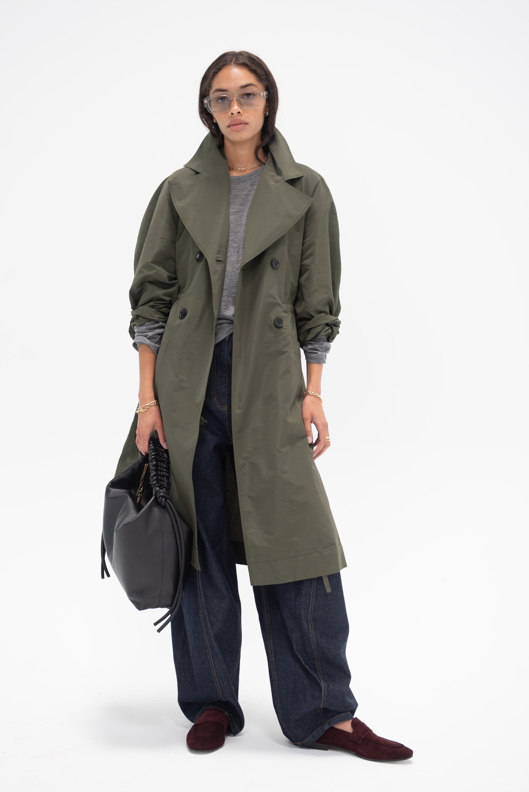 HACHE - London Calling Trench, Military Green