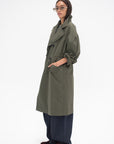 HACHE - London Calling Trench, Military Green