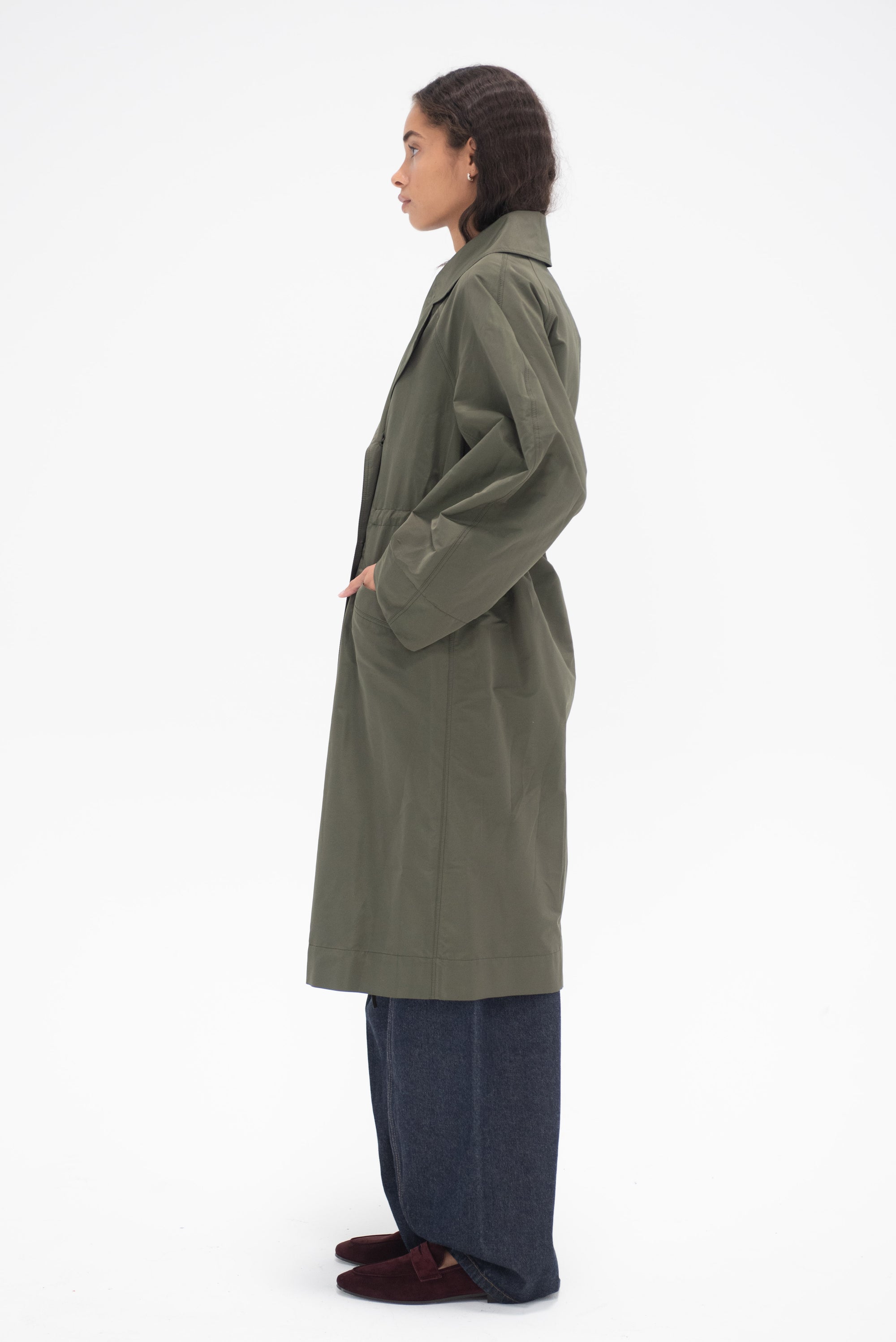 HACHE - London Calling Trench, Military Green