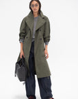 HACHE - London Calling Trench, Military Green