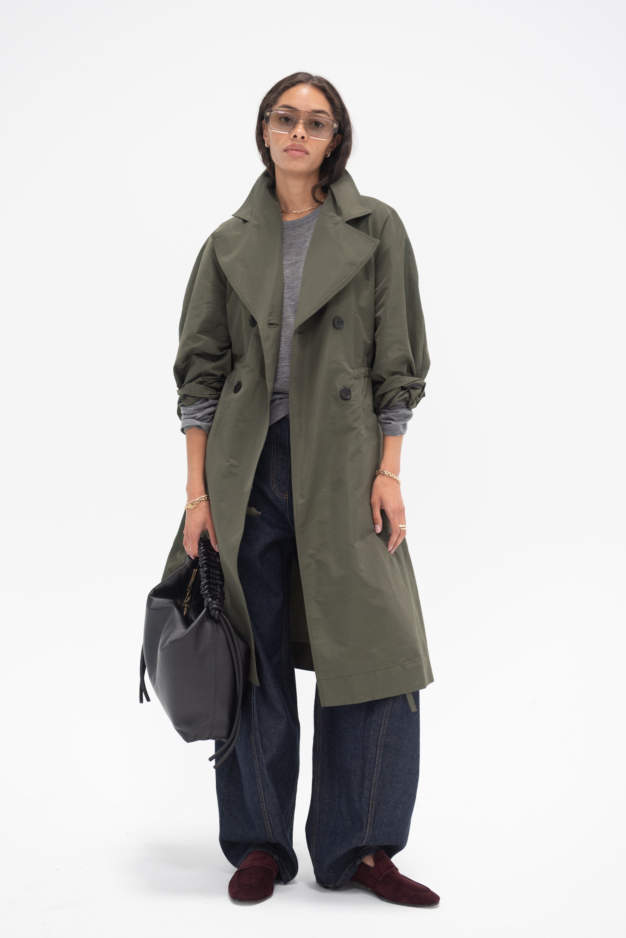 HACHE - London Calling Trench, Military Green