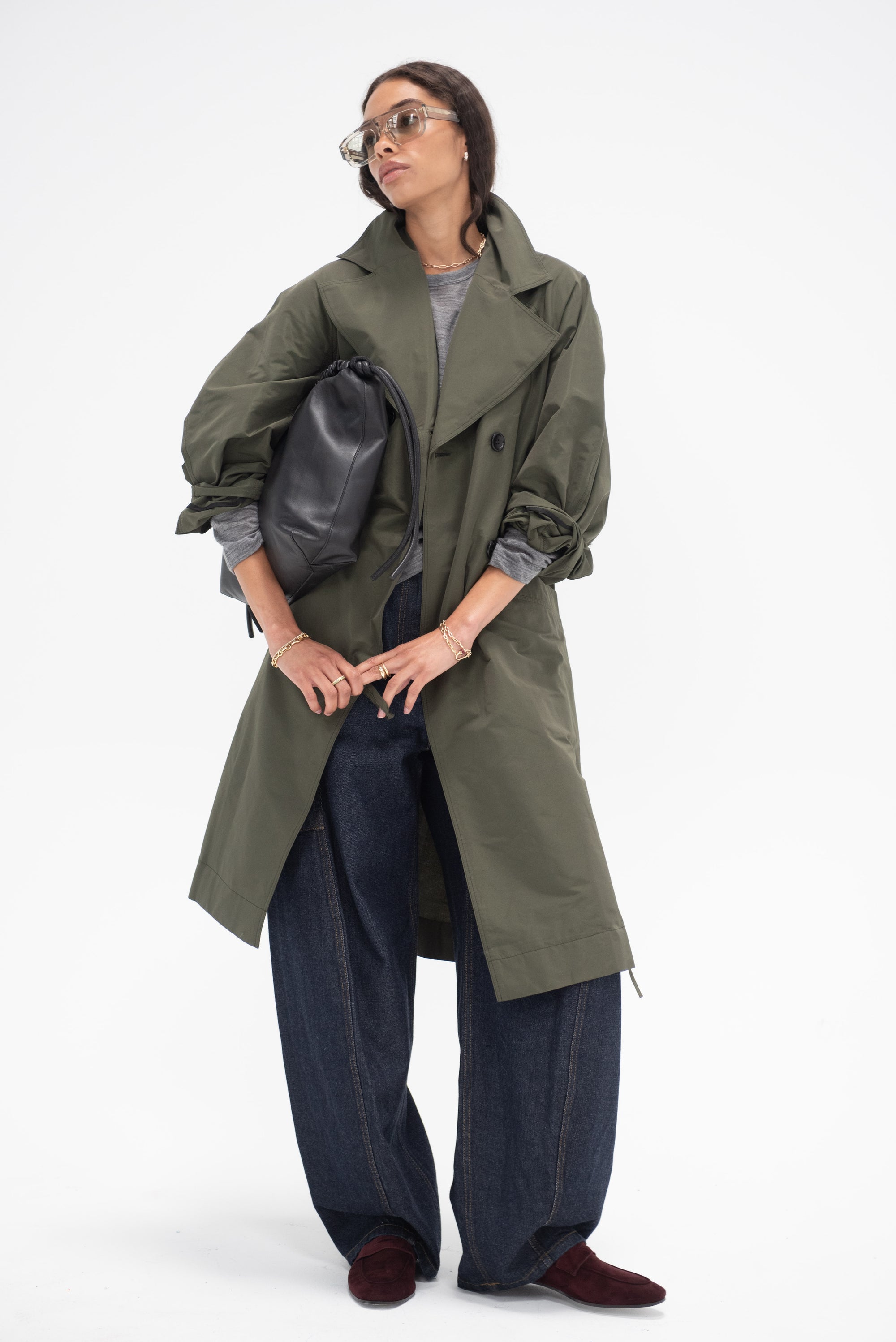 HACHE - London Calling Trench, Military Green