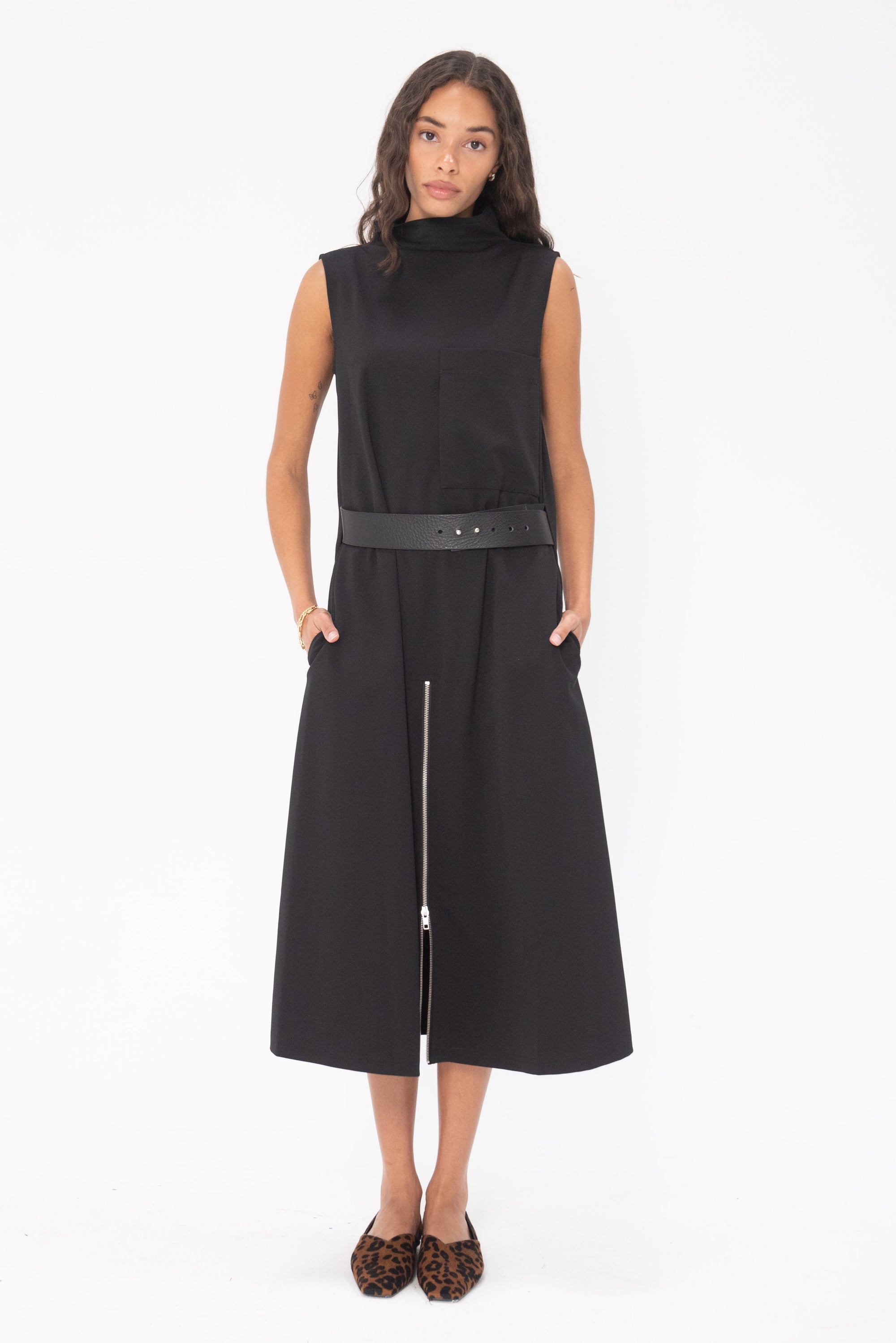 HACHE - Moss Dress, Black