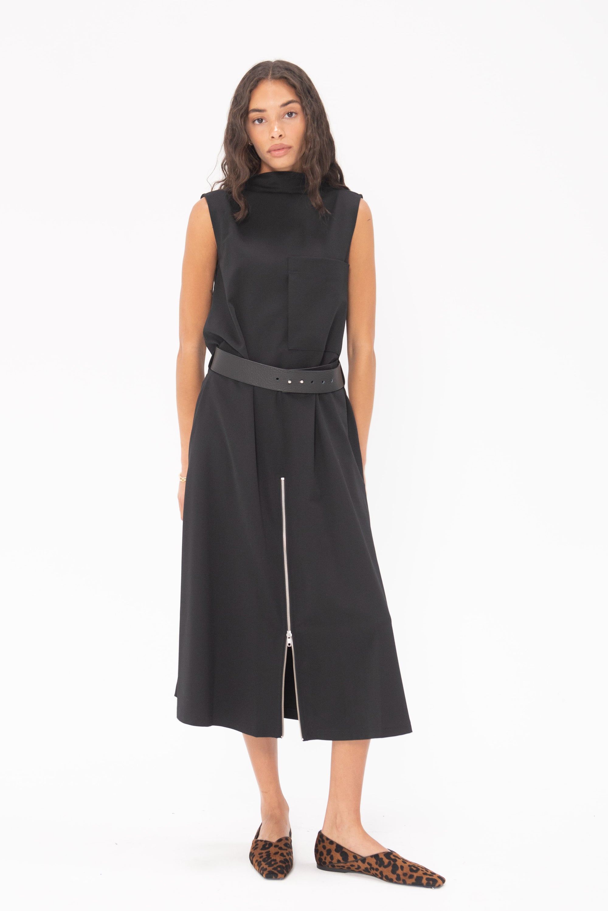 HACHE - Moss Dress, Black