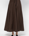 Optical Skirt, Brown