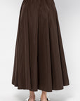 Optical Skirt, Brown