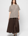 Optical Skirt, Brown