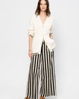 Para Pants, Black & White Stripes