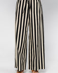 Para Pants, Black & White Stripes