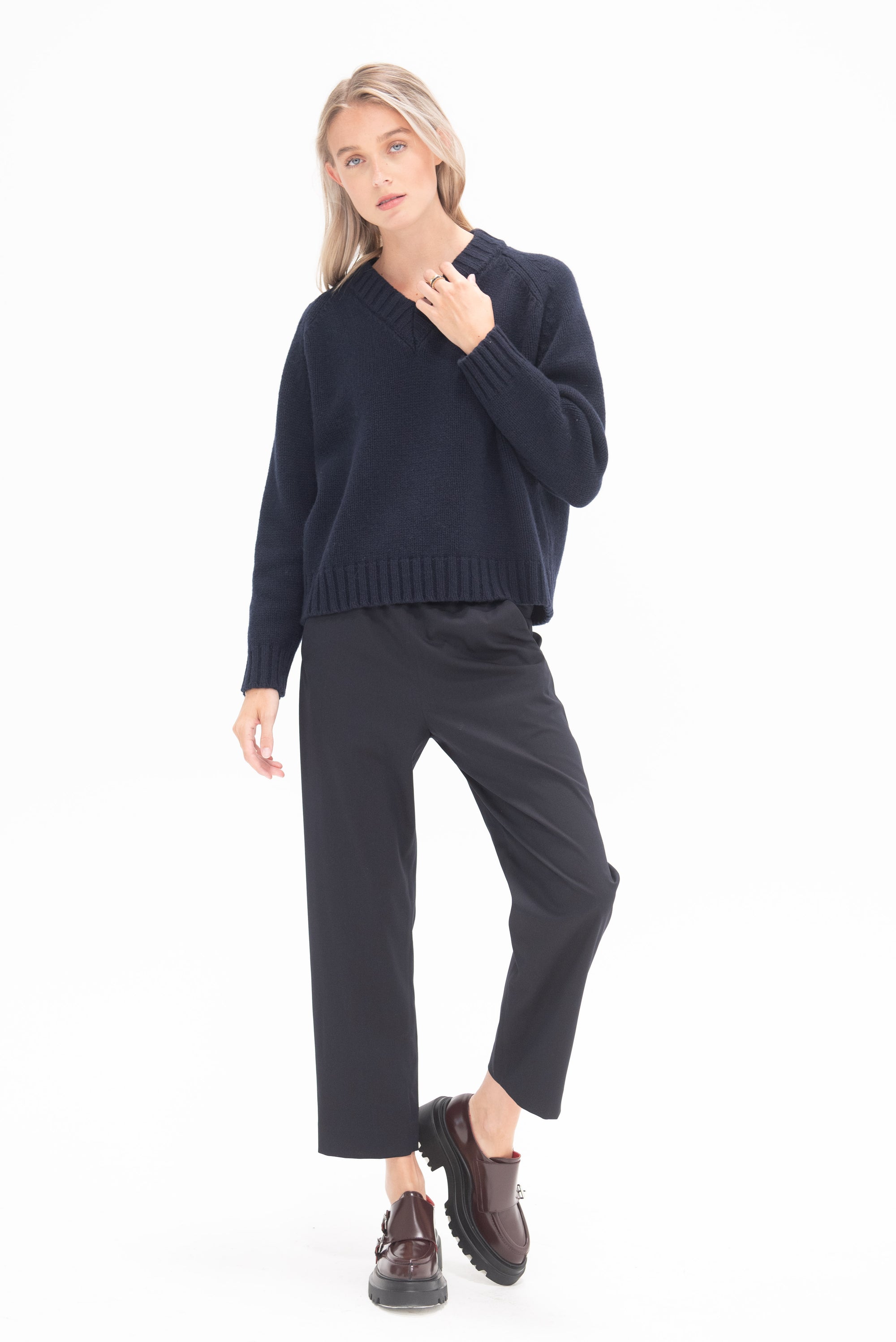 HACHE - Primo Sweater, Blue