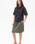 Audrey Skirt, Military Green