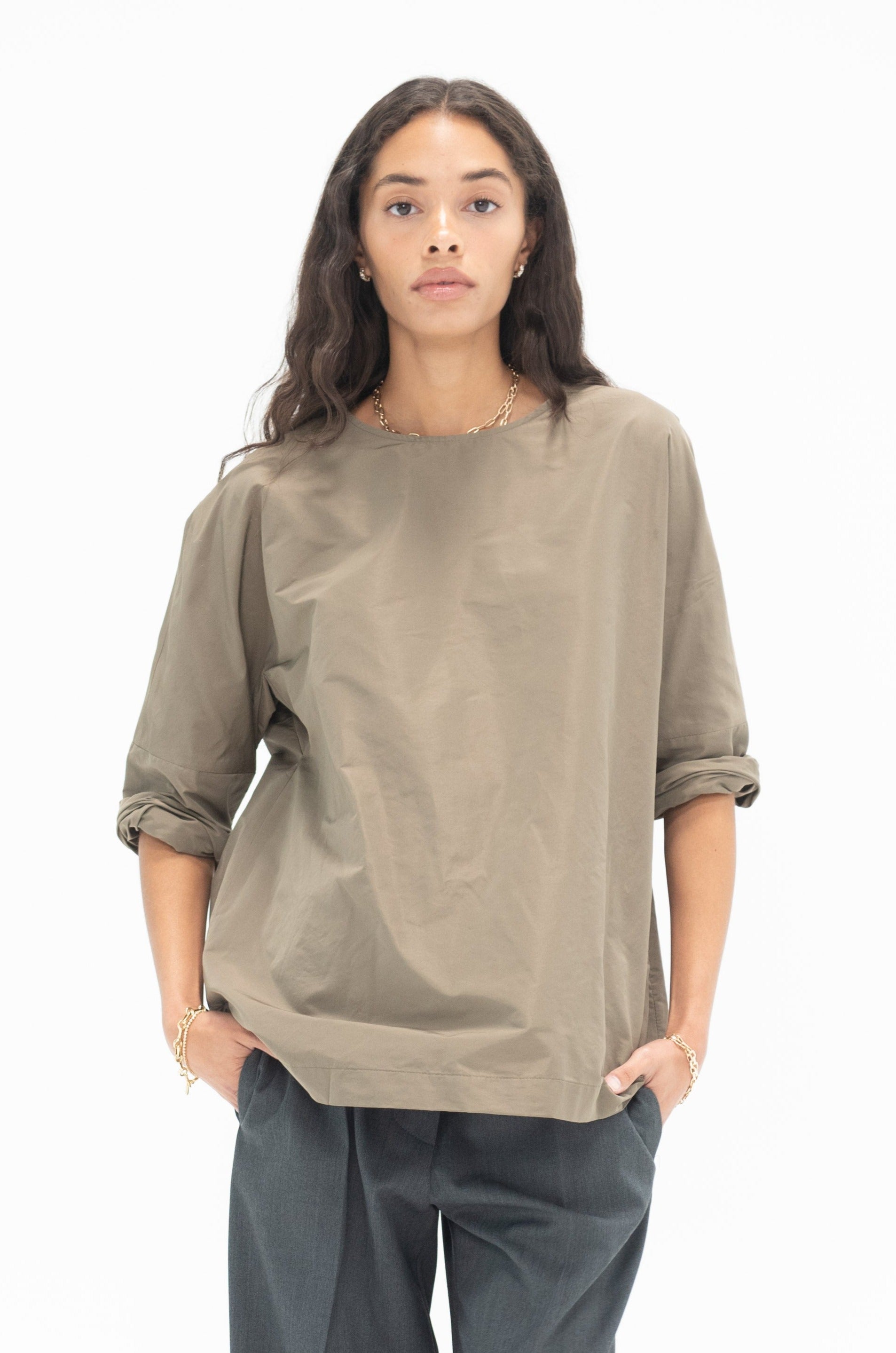 HACHE - Snowdrop Shirt, Beige