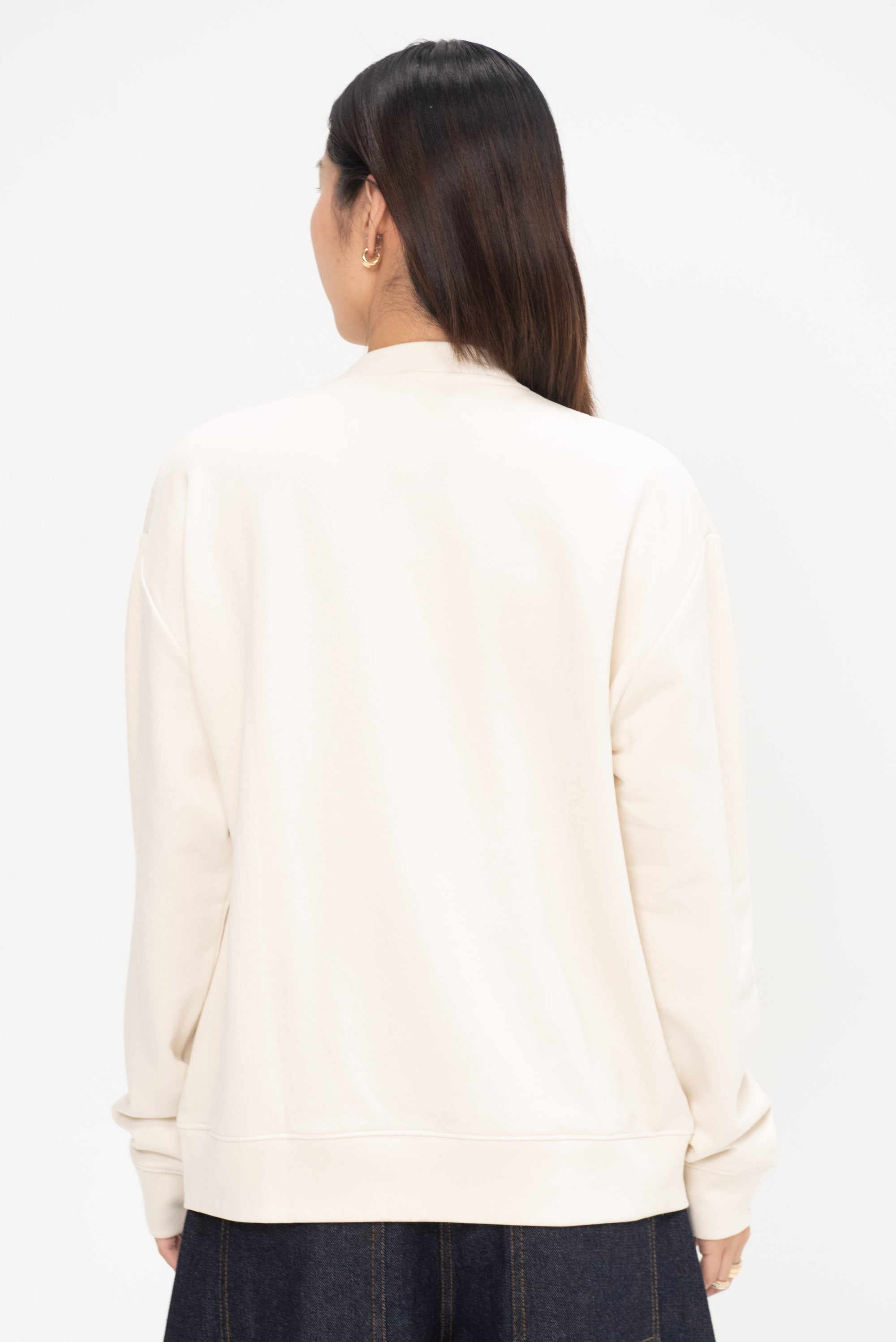 HÅNDVÆRK - Crew Neck Sweatshirt, Ivory