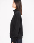 HÅNDVÆRK - Half-Zip Sweatshirt, Black