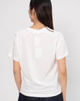 HÅNDVÆRK - V Neck T‑Shirt, White