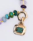 HARWELL GODFREY - Emerald Cut Pendant, Green Tourmaline