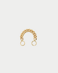 Heavy Curb Chain Ring, Yellow Gold