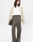 Antonella Trouser, Pewter Green