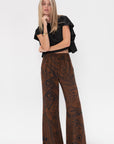 HEIRLOME - Isla Trouser, Clay & Black