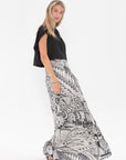 HEIRLOME - Leticia Skirt, Ivory & Black