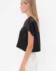 HEIRLOME - Paloma Top, Black