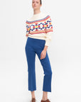 Lara Fairisle Crewneck Sweater