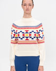 Lara Fairisle Crewneck Sweater