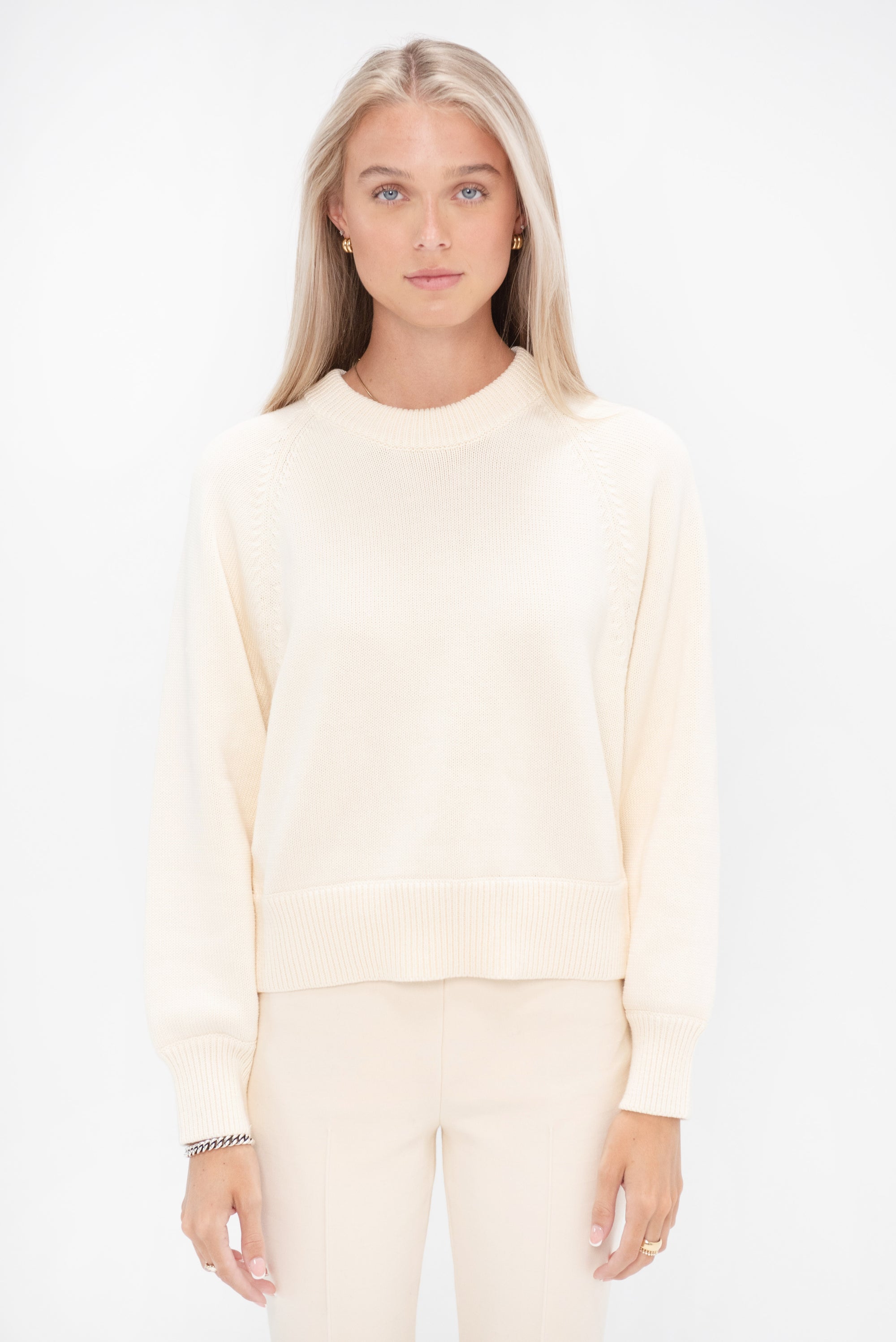 HIGH SPORT - Hill Sweater, Cream