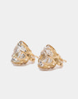 ILEANA MAKRI - Small Crown Earring, White Topaz