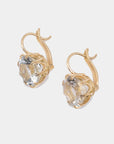 ILEANA MAKRI - Small Crown Earring, White Topaz