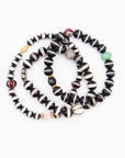 ILEANA MAKRI - Stripe Beaded Bracelet, Black Agate