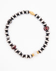 ILEANA MAKRI - Stripe Beaded Bracelet, Black Agate