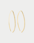 ILEANA MAKRI - Eye Hoops, Diamonds