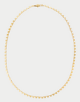 ILEANA MAKRI - Mini Tile Necklace, Yellow Gold