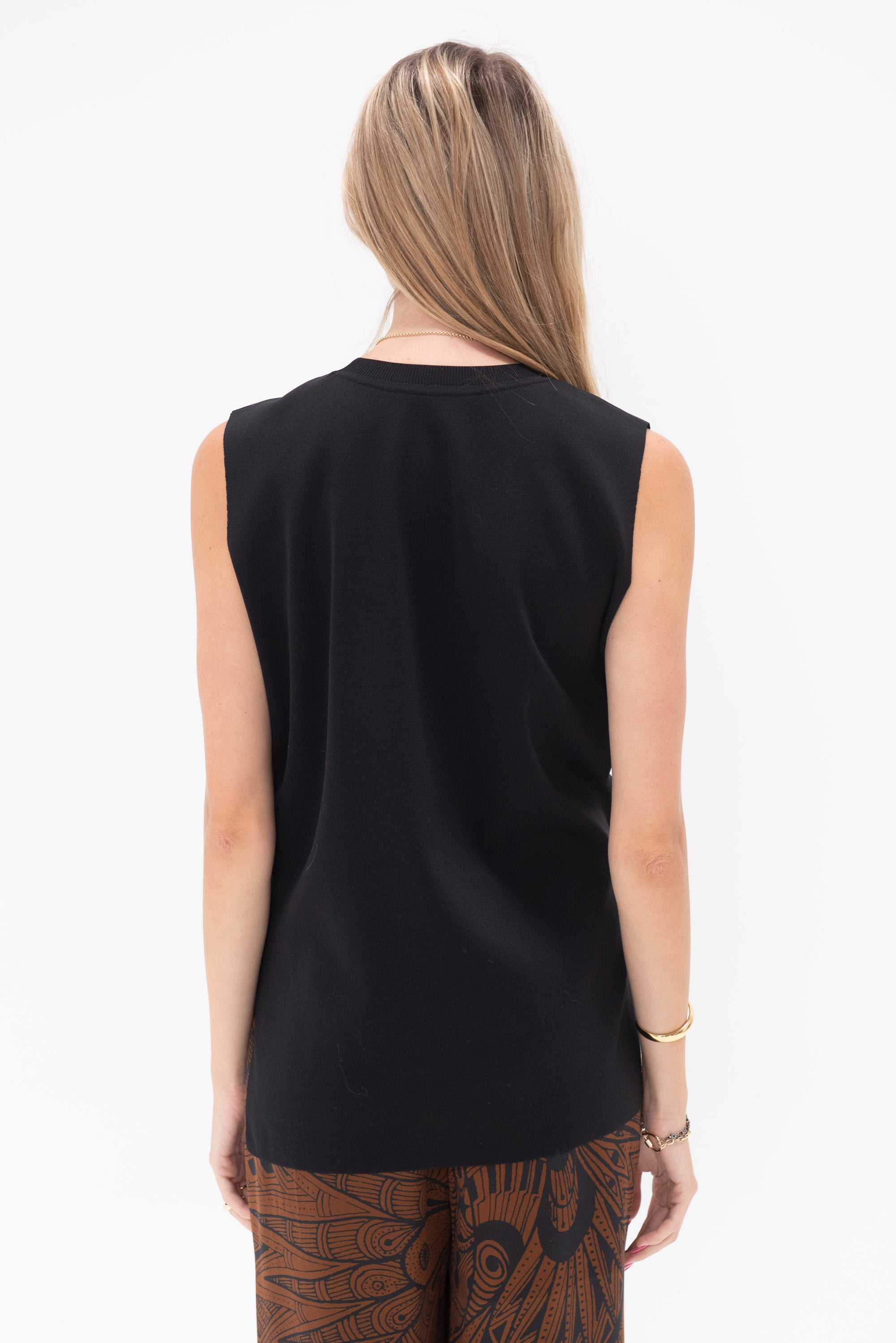 Issey Miyake - Lithe Knit Top, Black