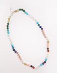 Colored Bead Necklace, Multi