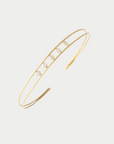 JOANNA DAHDAH - 5 Diamond Bracelet, Yellow Gold