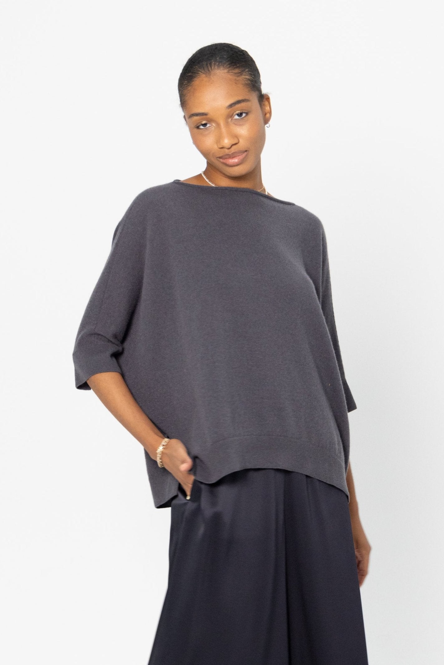 DUNE - Easy Knit T-Shirt, Lava