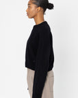 LOULOU STUDIO - Bruzzi Oversized Sweater, Black